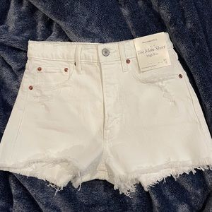 Abercrombie High Rise Mom Shorts
